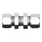 World Wide Fittings Flareless Compression Bulkhead to Flareless Compression Union 7325X04X04 - alternate 1